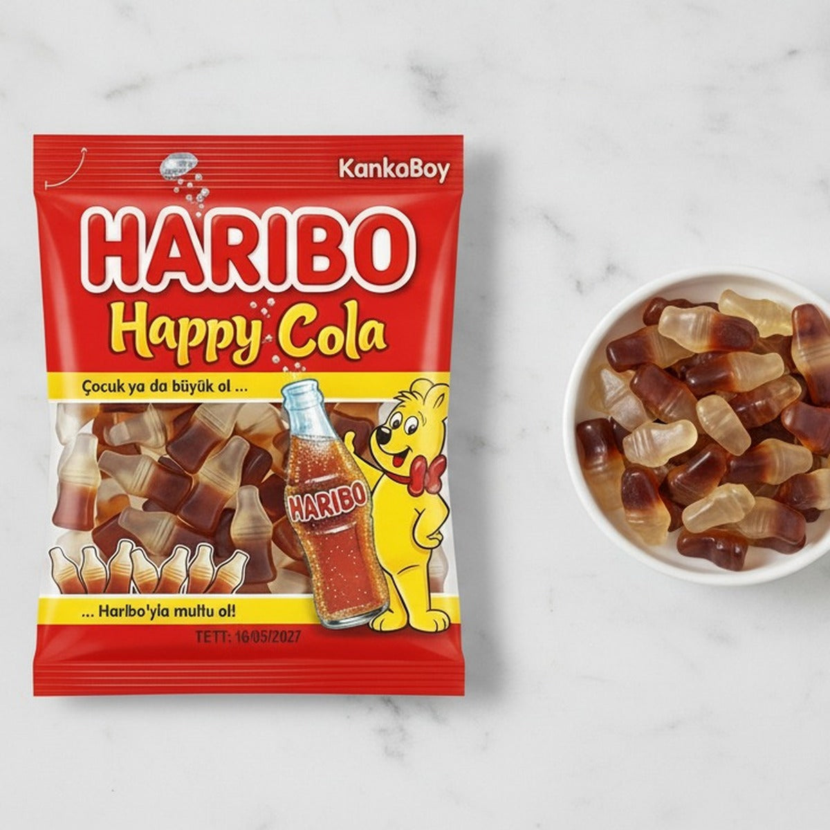 Haribo Happy Cola Gummies – KankaBoy (80g) — lifestyle 3