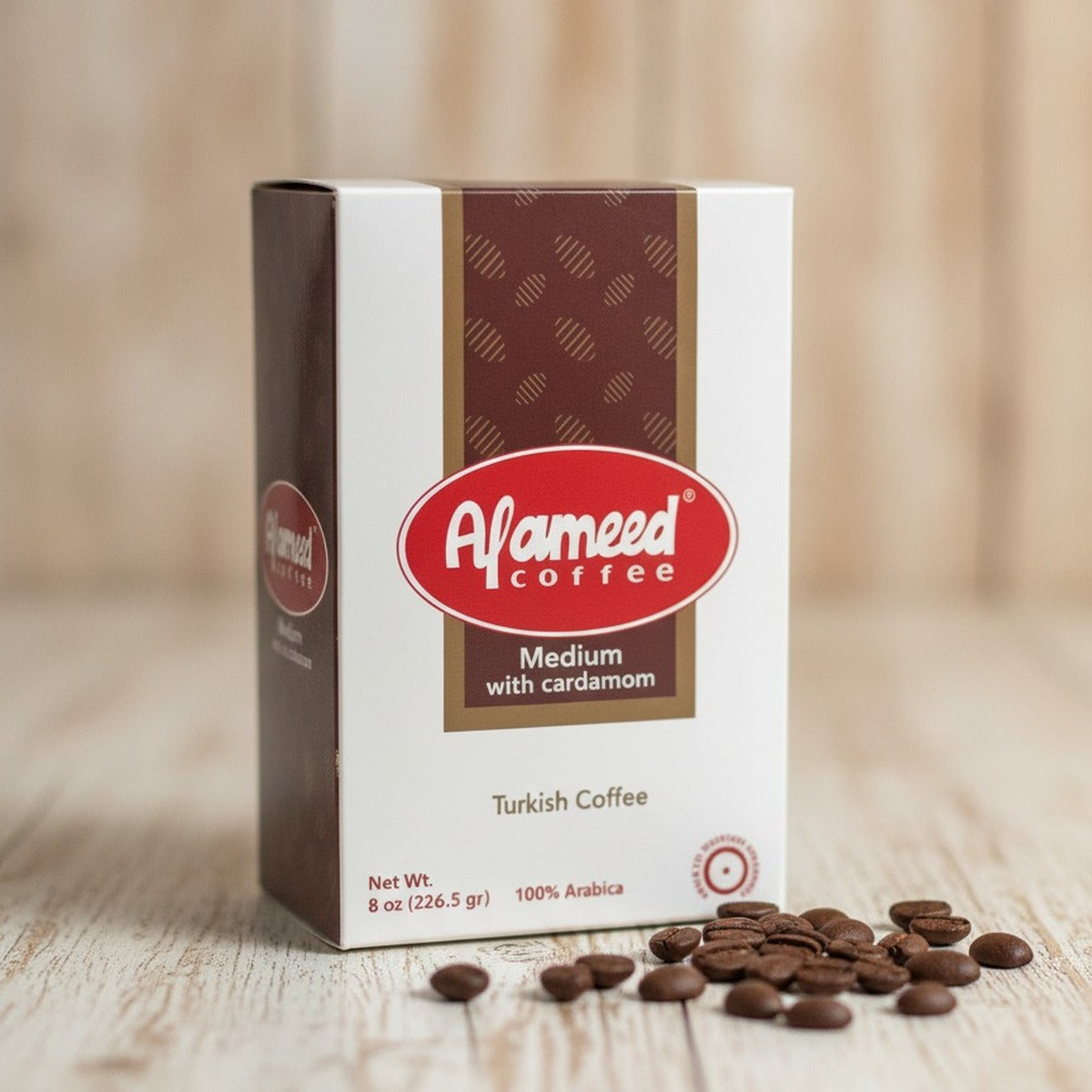Al Ameed Turkish Coffee with Cardamom 8oz — lifestyle 3