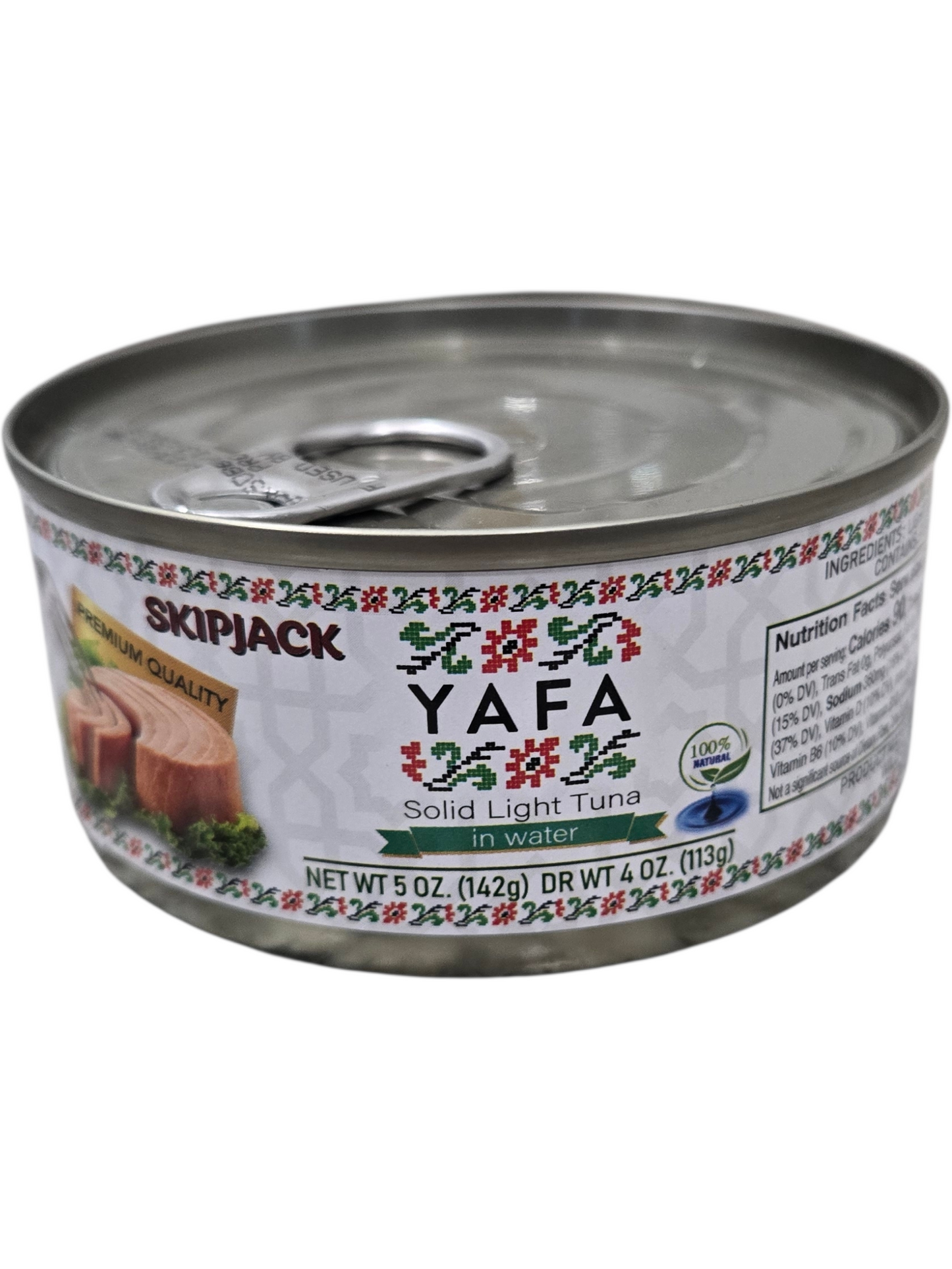 YAFA Skipjack Solid Light Tuna (Hot) - 142g