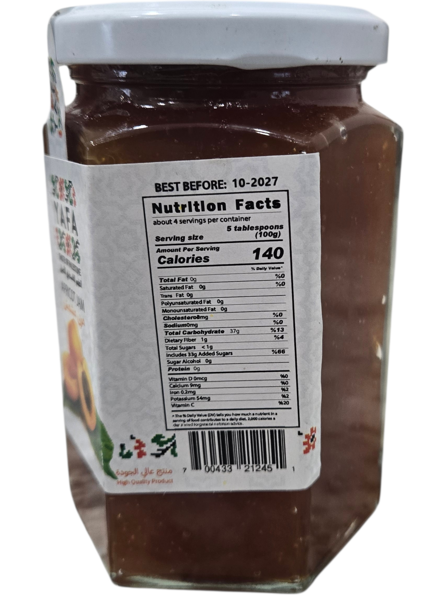 YAFA Apricot Jam - 390g