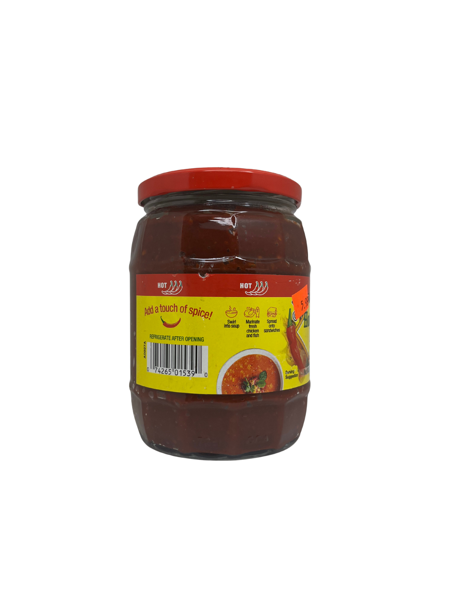 Ziyad Hot Pepper Paste with Tomato 28oz