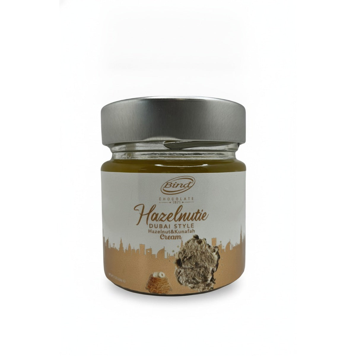 Bind Hazelnut & Kunafah Cream Dubai Style — front view