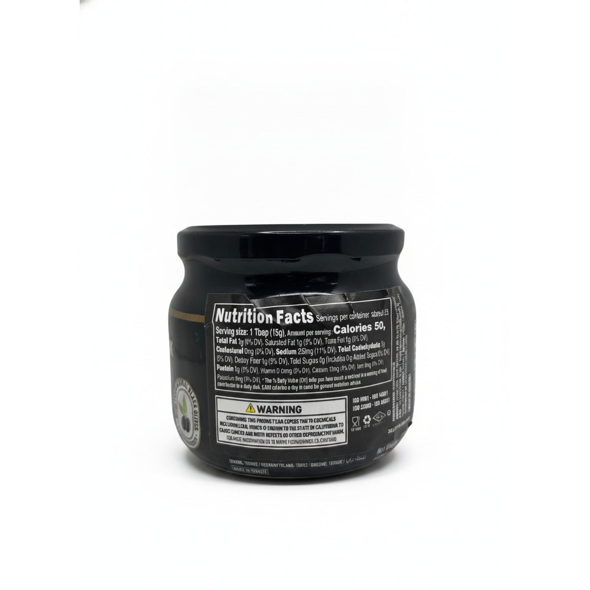 Marmarabirlik Olive Paste — back view