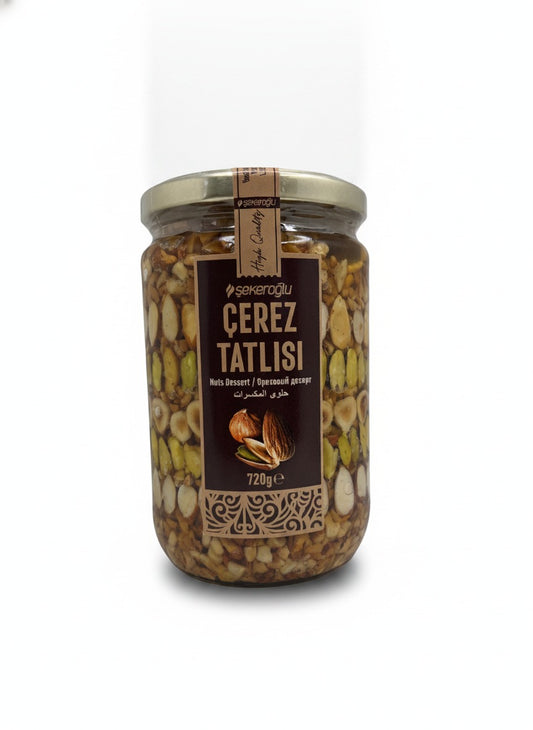 Cerez Tatlisi Nuts Dessert — front view