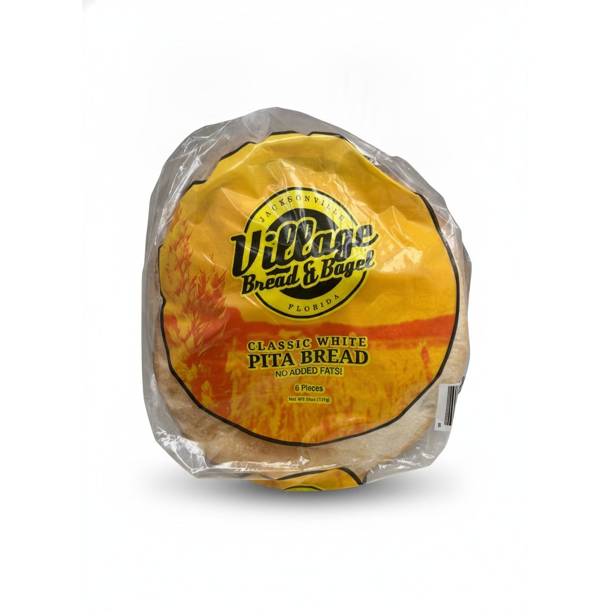 Village Bread Authentic Pita — front view