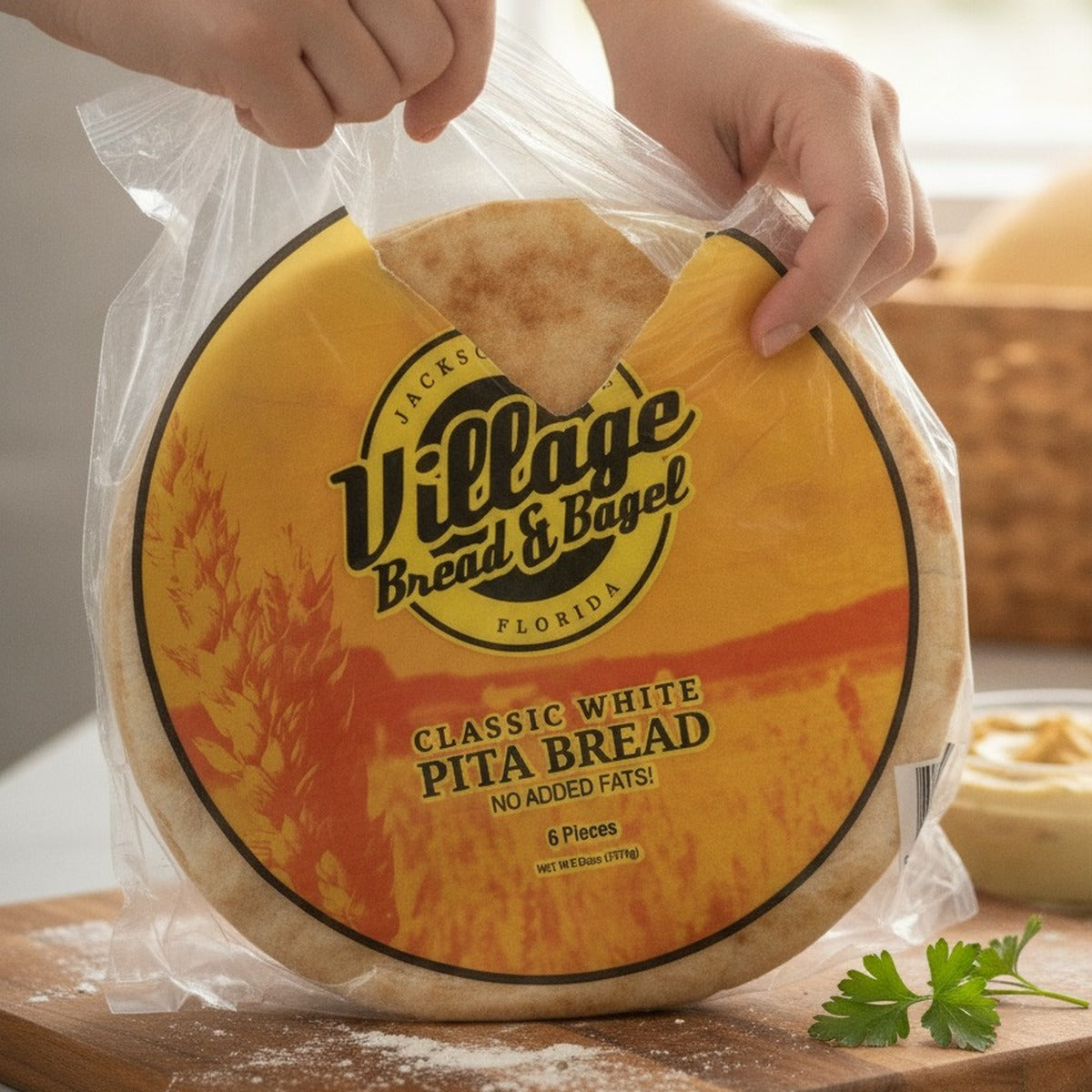 Village Bread Authentic Pita — lifestyle 2