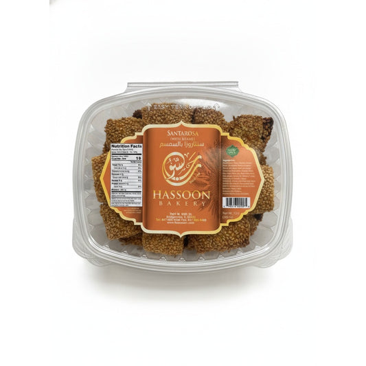 Hasoon Bakery Santarosa with Sesame Tea Biscuits — front view