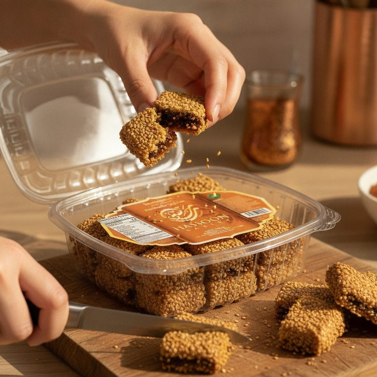 Hasoon Bakery Santarosa with Sesame Tea Biscuits — lifestyle 2