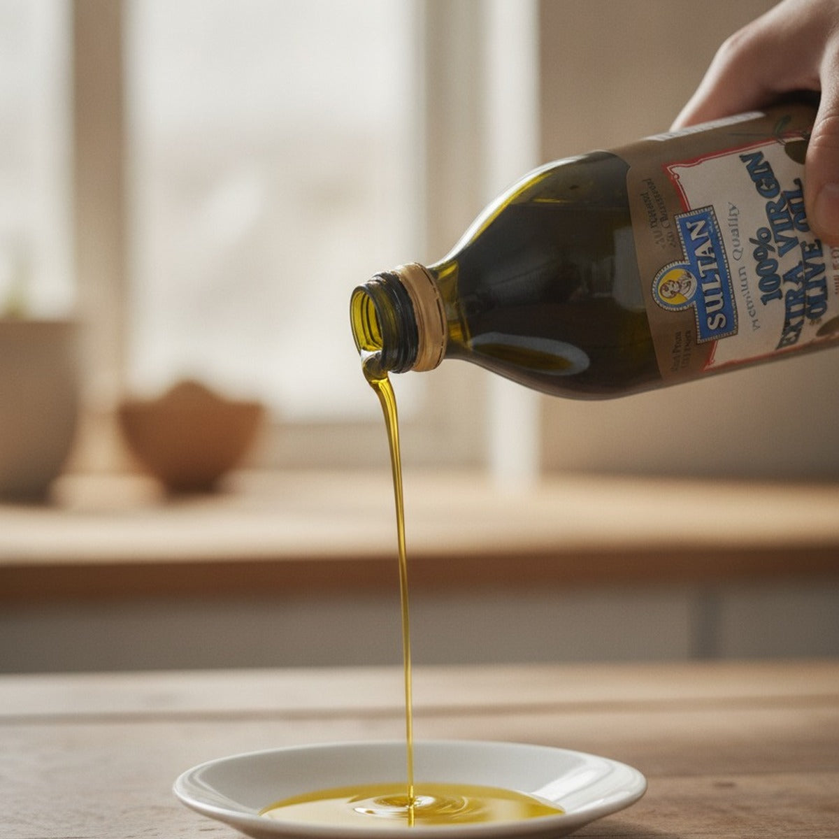 Authentic Olive Oil 1L First Cold Press Middle Eastern Gold — lifestyle 2