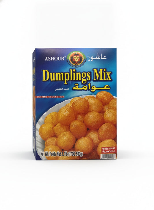 Ashour Dumpling Mix — front view