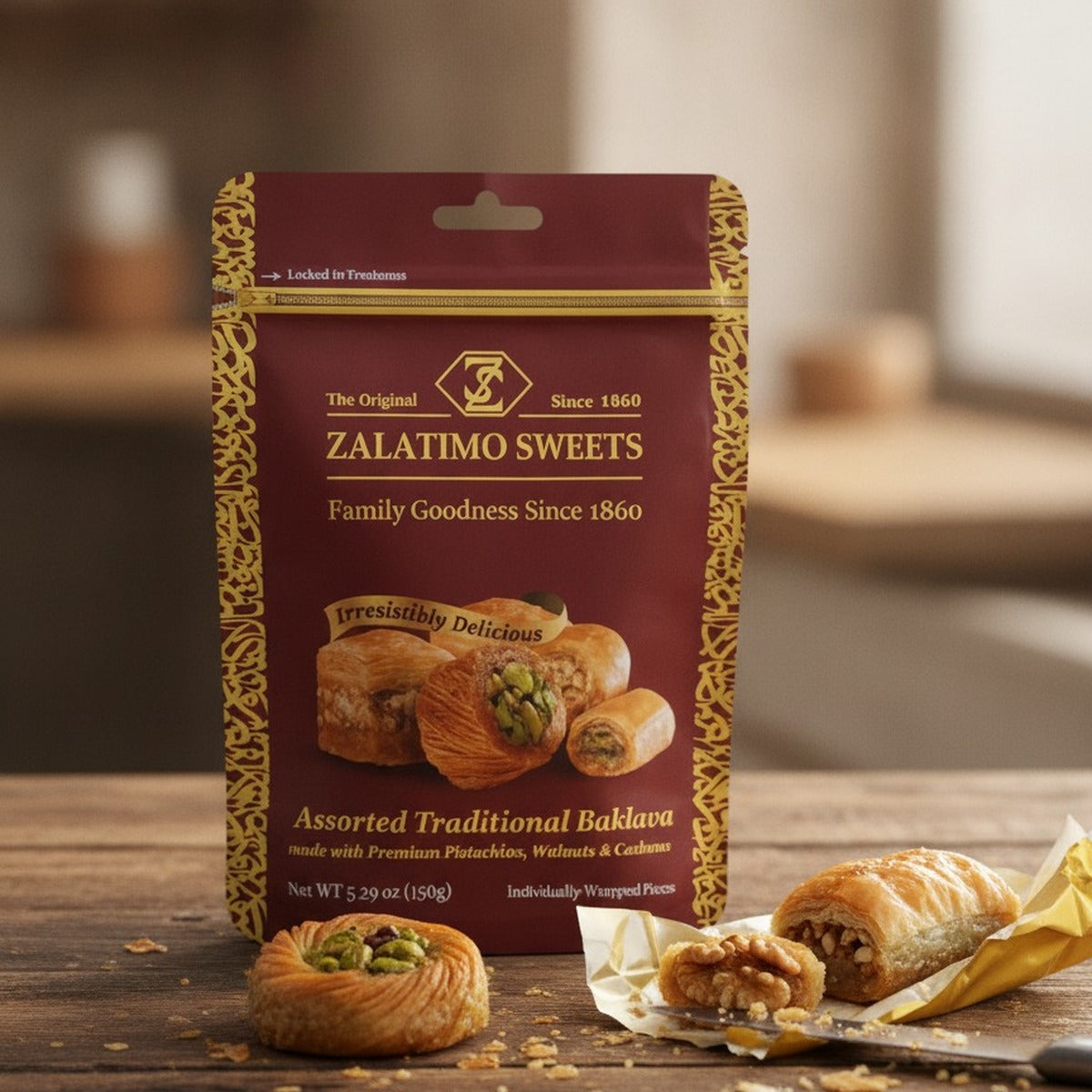Zalatimo Baklava Pouch — lifestyle 2