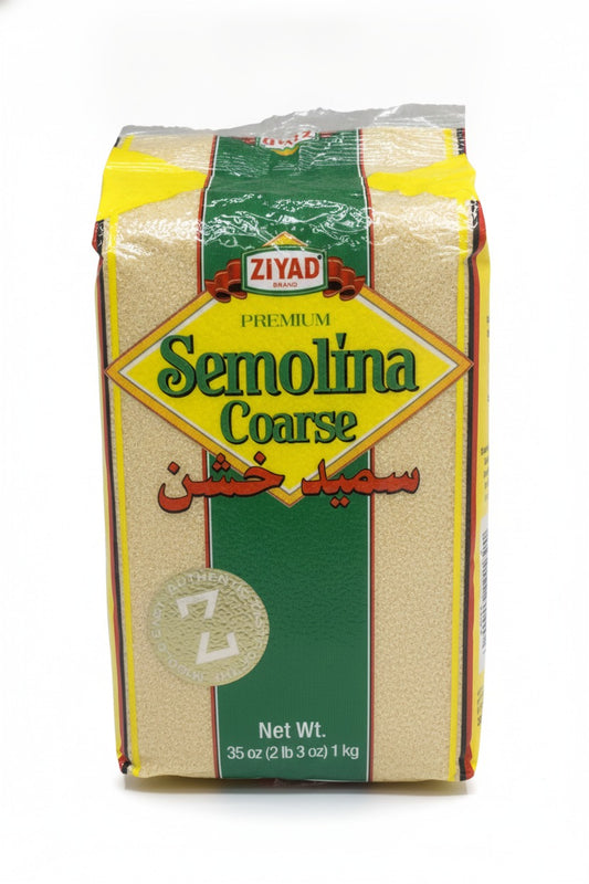Ziyad Semolina Course 35oz 1kg — front view