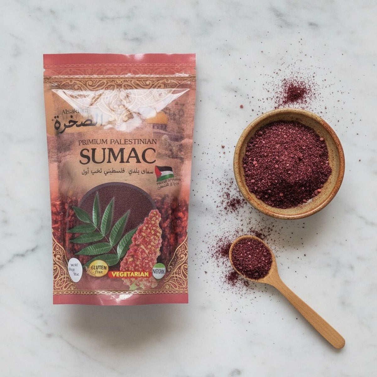 Alsakhra Premium Palestinian Sumac - 340g — lifestyle 2