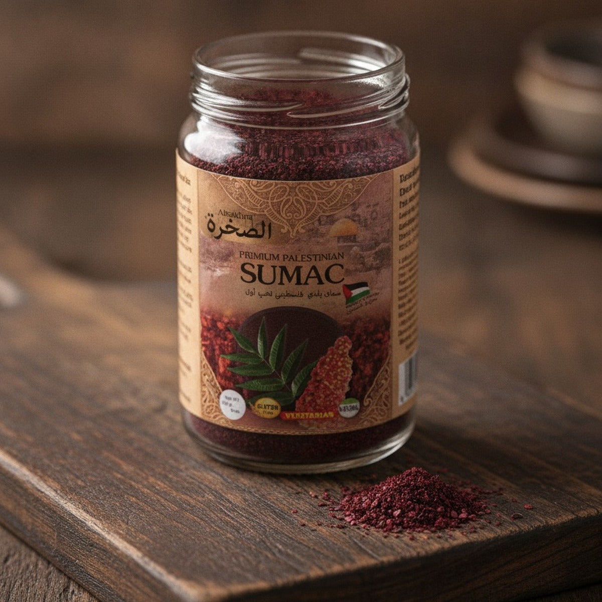 Alsakhra Premium Palestinian Sumac - 340g — lifestyle 3