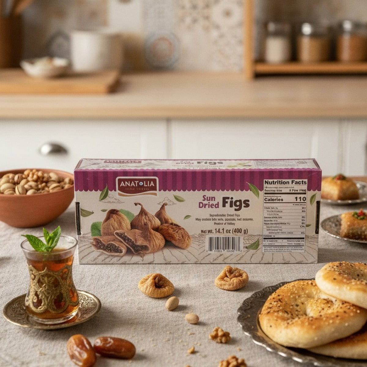 Anatolia Sun Dried Figs - 400g — lifestyle 2