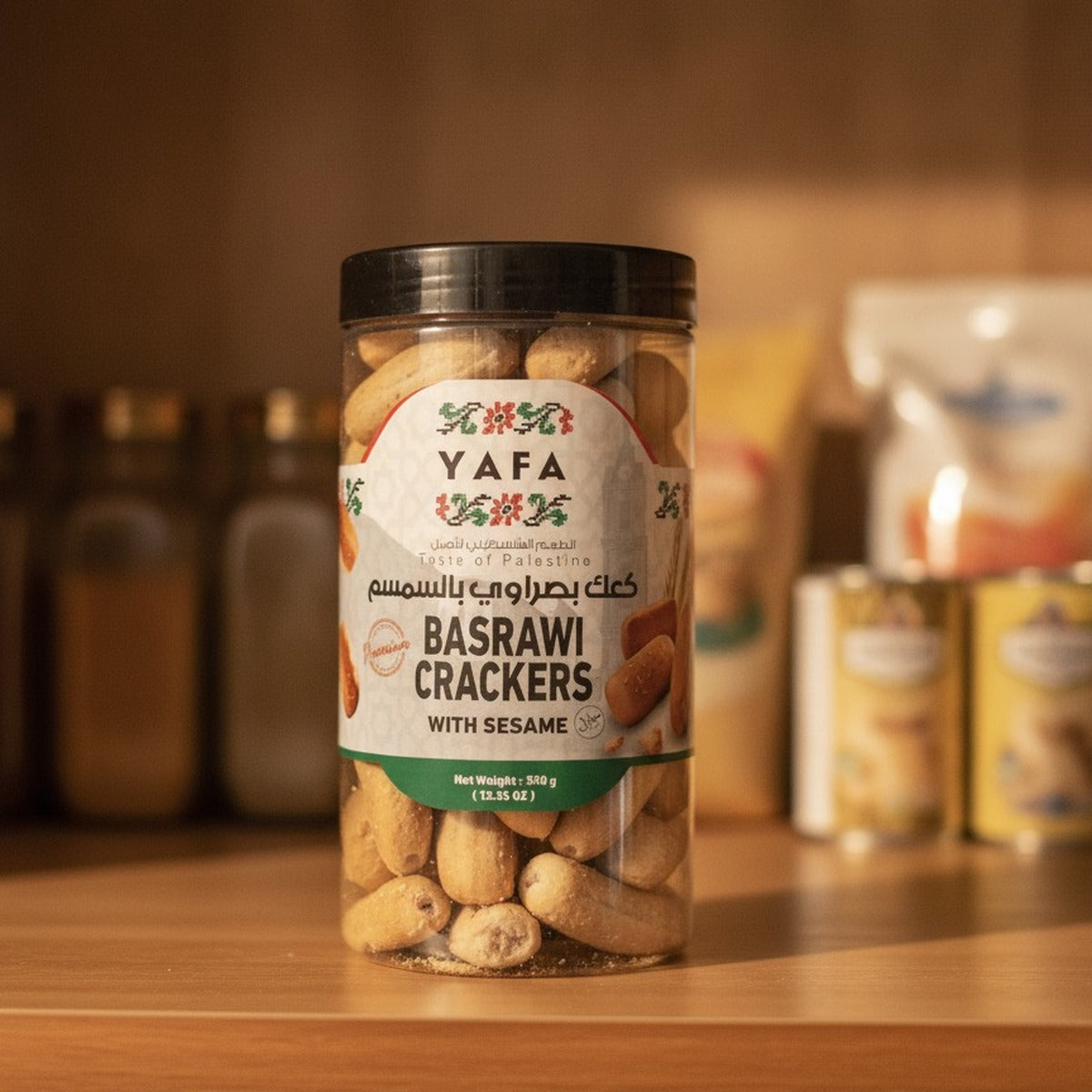 YAFA Basrawi Crackers (Sesame) - 350g — lifestyle 1