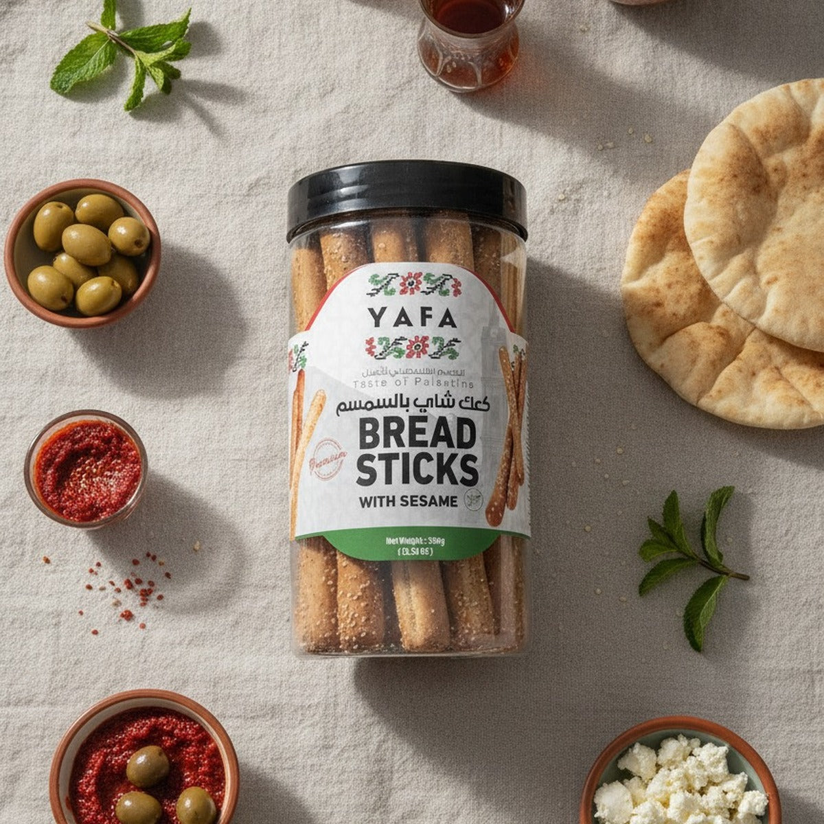YAFA Bread Sticks (Sesame) - 350g — lifestyle 2