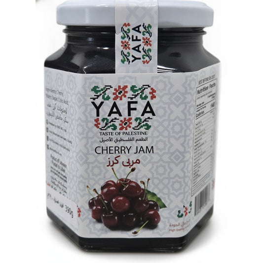 YAFA Cherry Jam - 390g — front view