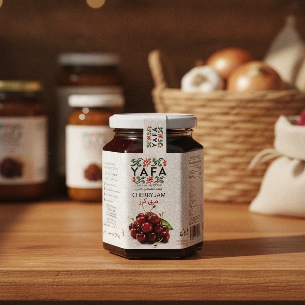 YAFA Cherry Jam - 390g — lifestyle 1