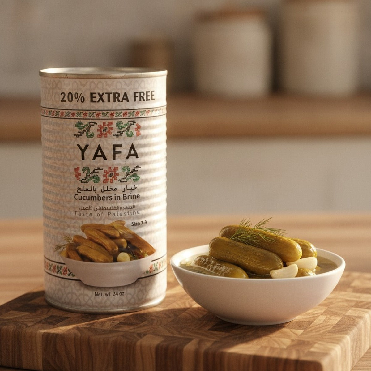 YAFA Cucumbers in Brine - 24 oz — lifestyle 1