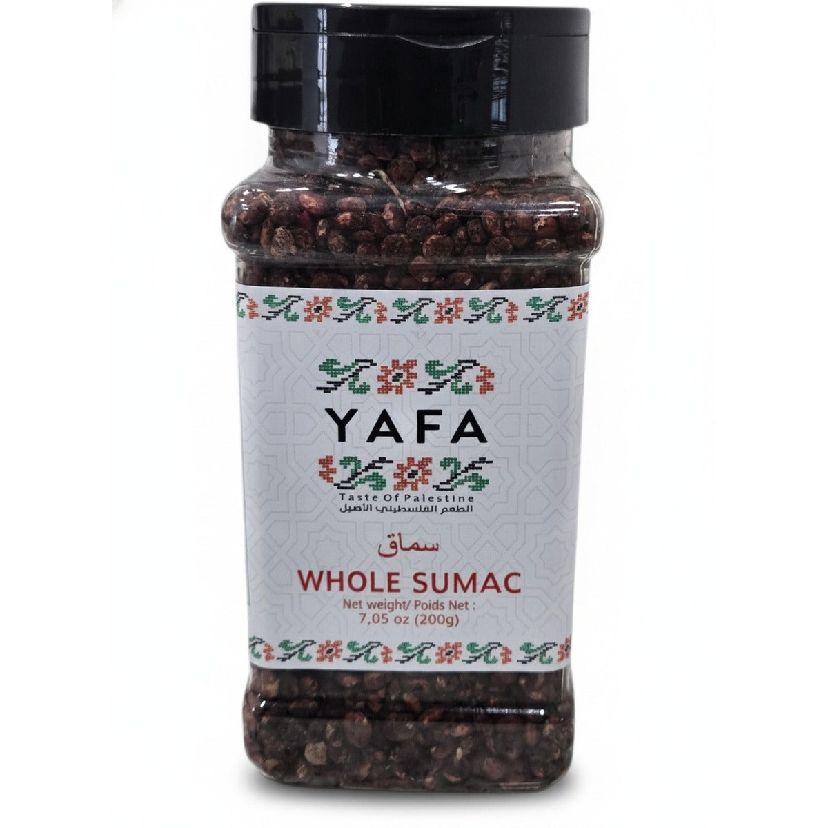 YAFA Whole Sumac (Shaker) - 200g — front view