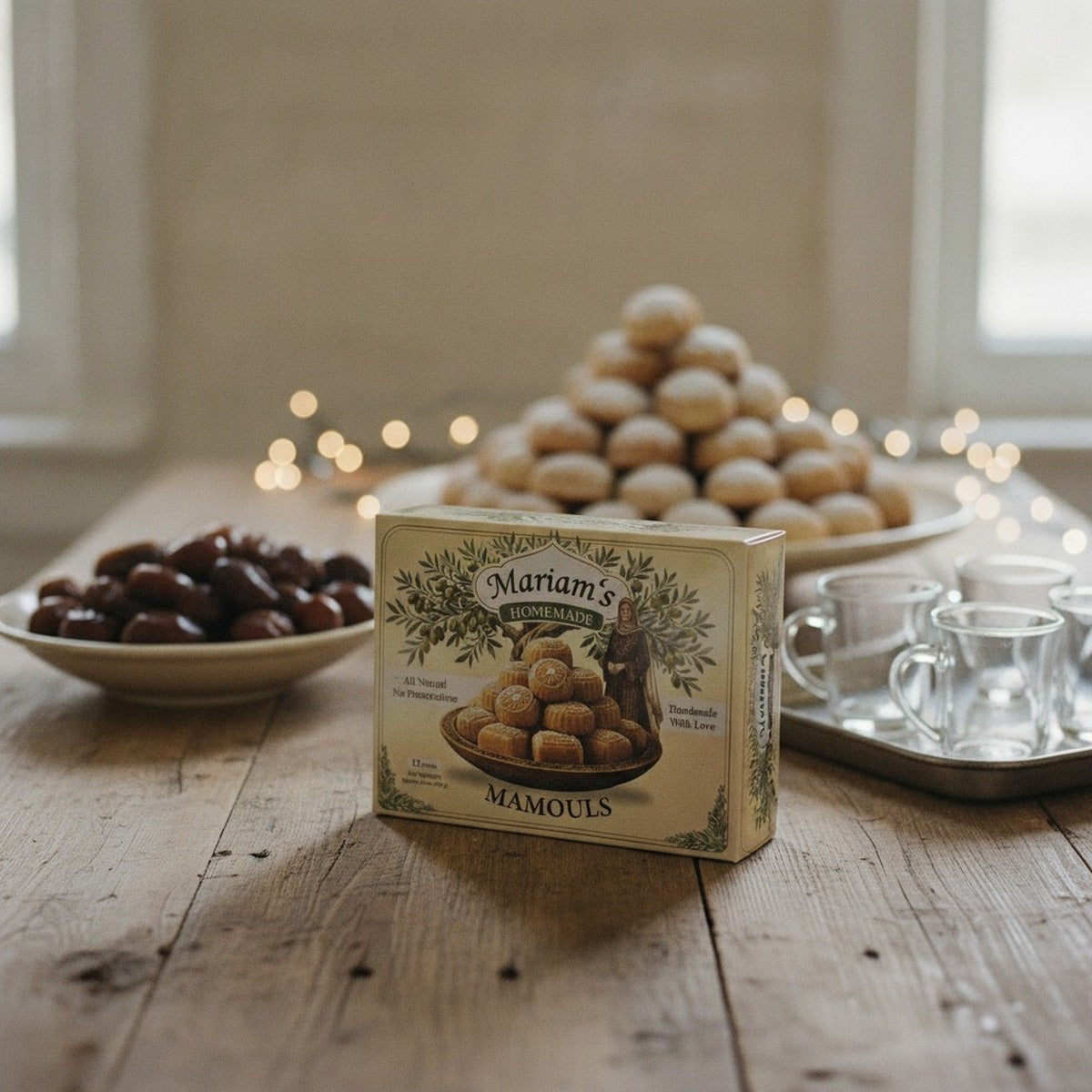 Mariam's Famous Mamoul 48ct — the holiday table