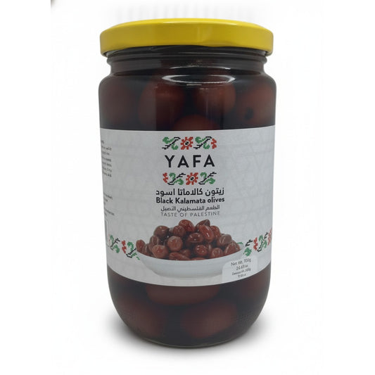 Yafa Kalamata Olives 700g — front view