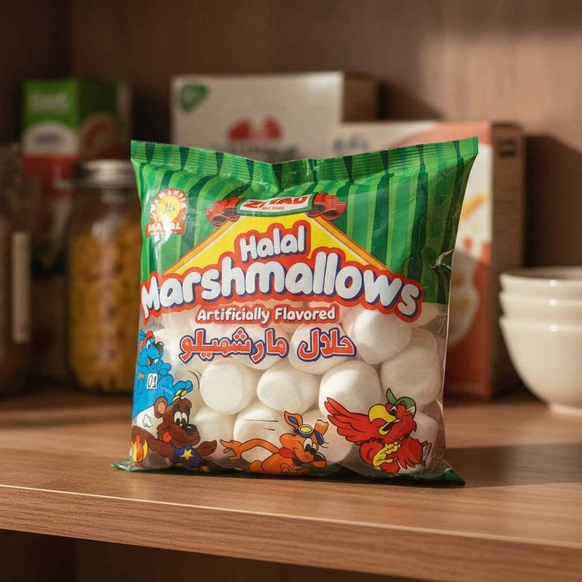 Halal Marshmallows Large – Ziyad Soft & Fluffy Halal Certified Marshmallows — lifestyle 1