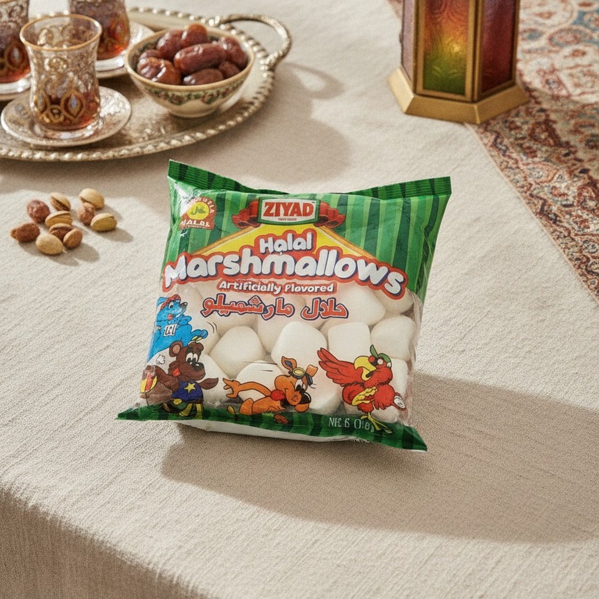 Halal Marshmallows Large – Ziyad Soft & Fluffy Halal Certified Marshmallows — lifestyle 2