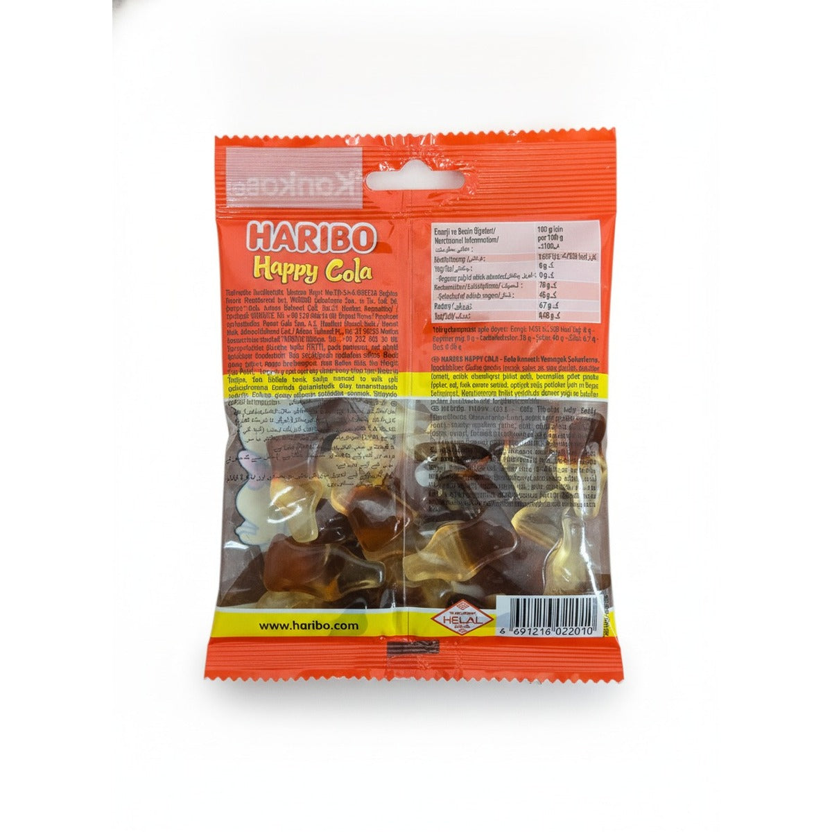 Haribo Happy Cola Gummies – KankaBoy (80g) — back view
