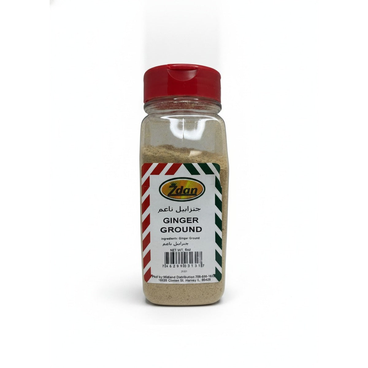 Zdan Ground Ginger 6oz — front view
