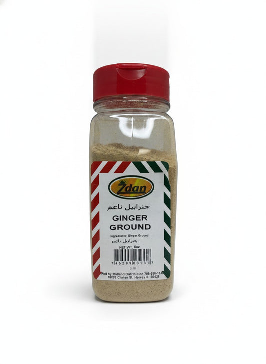 Zdan Ground Ginger 6oz — front view