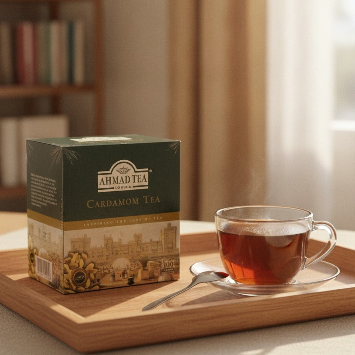 Ahmad High Quality Cardamom Tea 100ct — lifestyle 1