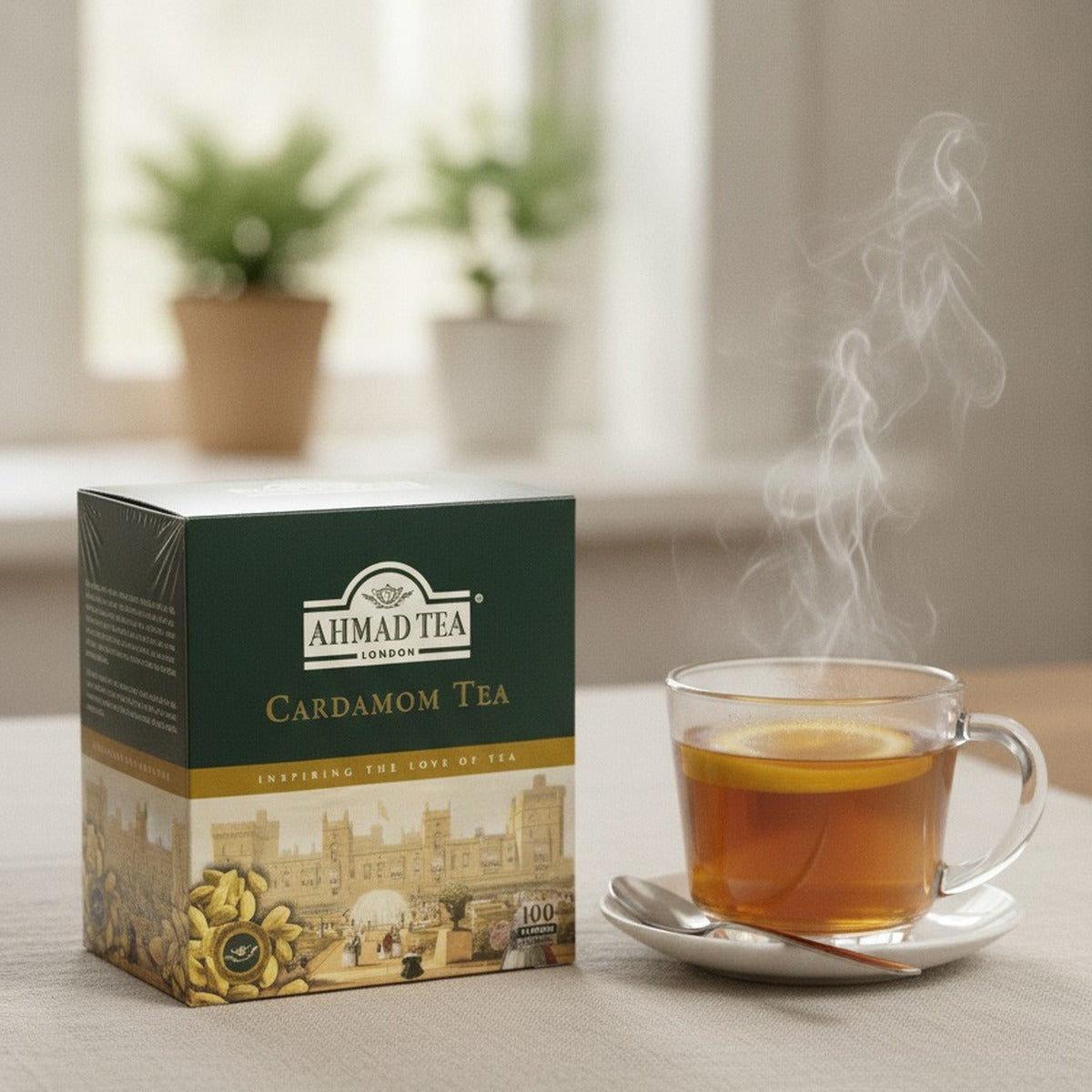 Ahmad High Quality Cardamom Tea 100ct — lifestyle 2