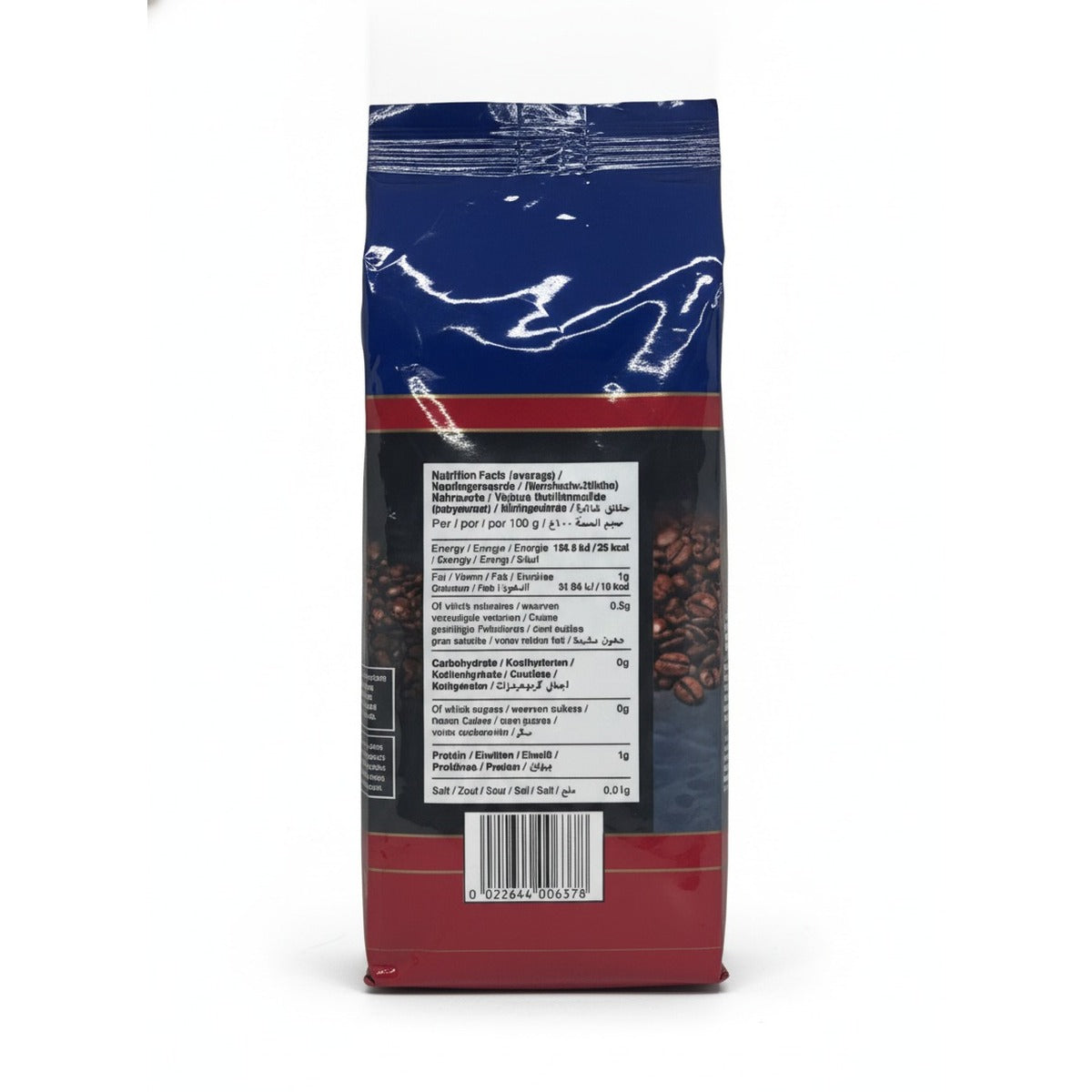 Najjar Premium Arabic Coffee 15.87oz — back view