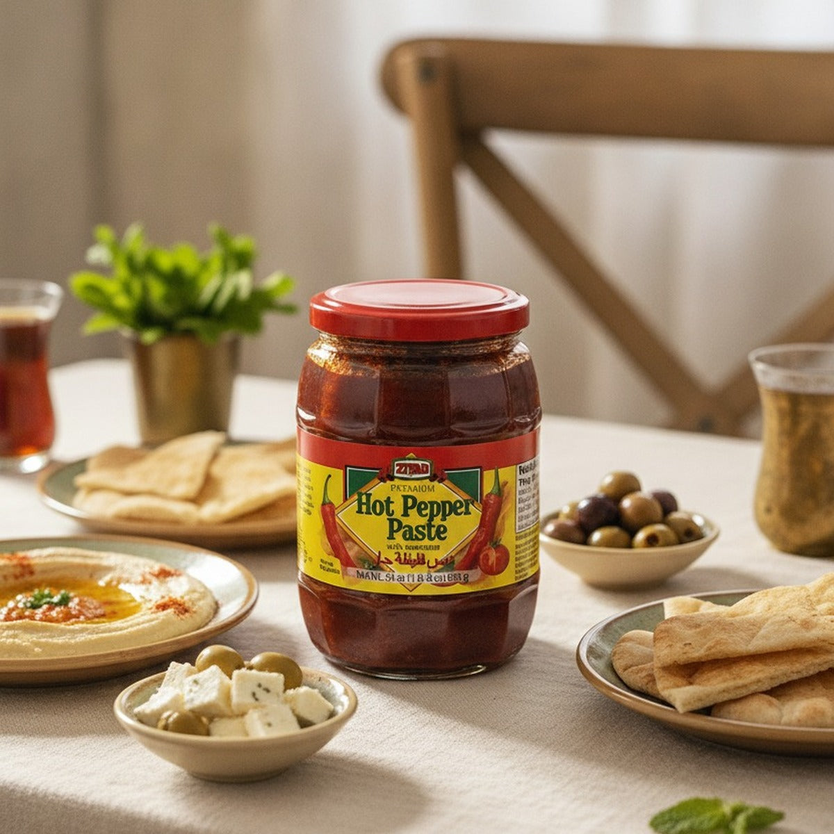 Ziyad Hot Pepper Paste with Tomato 28oz — lifestyle 2