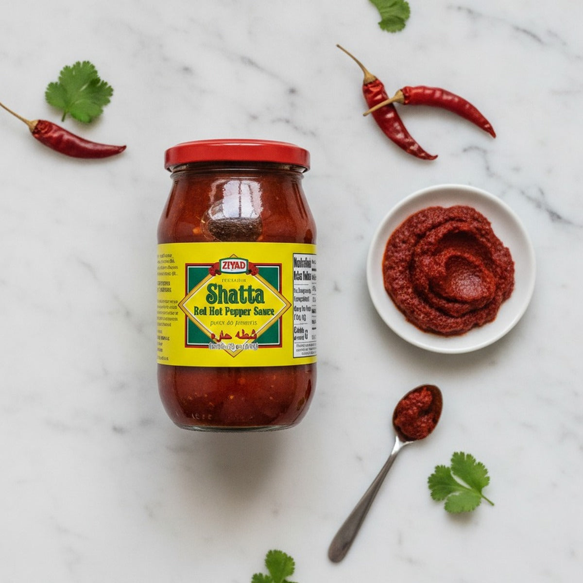 Ziyad Shatta Hot Pepper Sauce 13.1oz — lifestyle 3