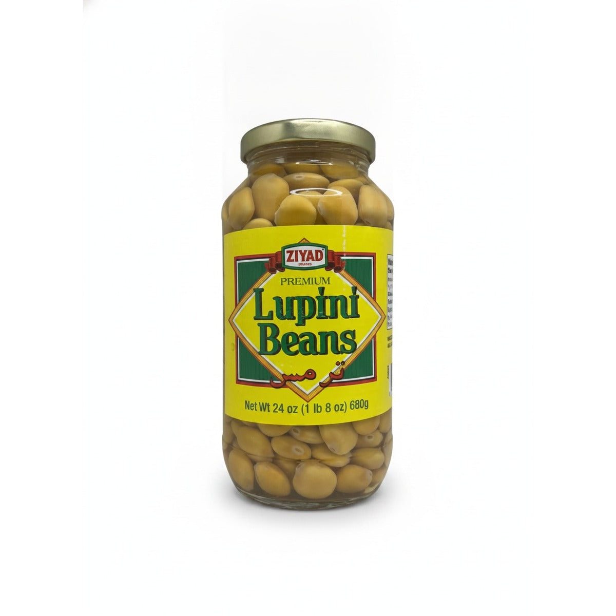 Ziyad Lupini Beans Turmous 24oz — front view