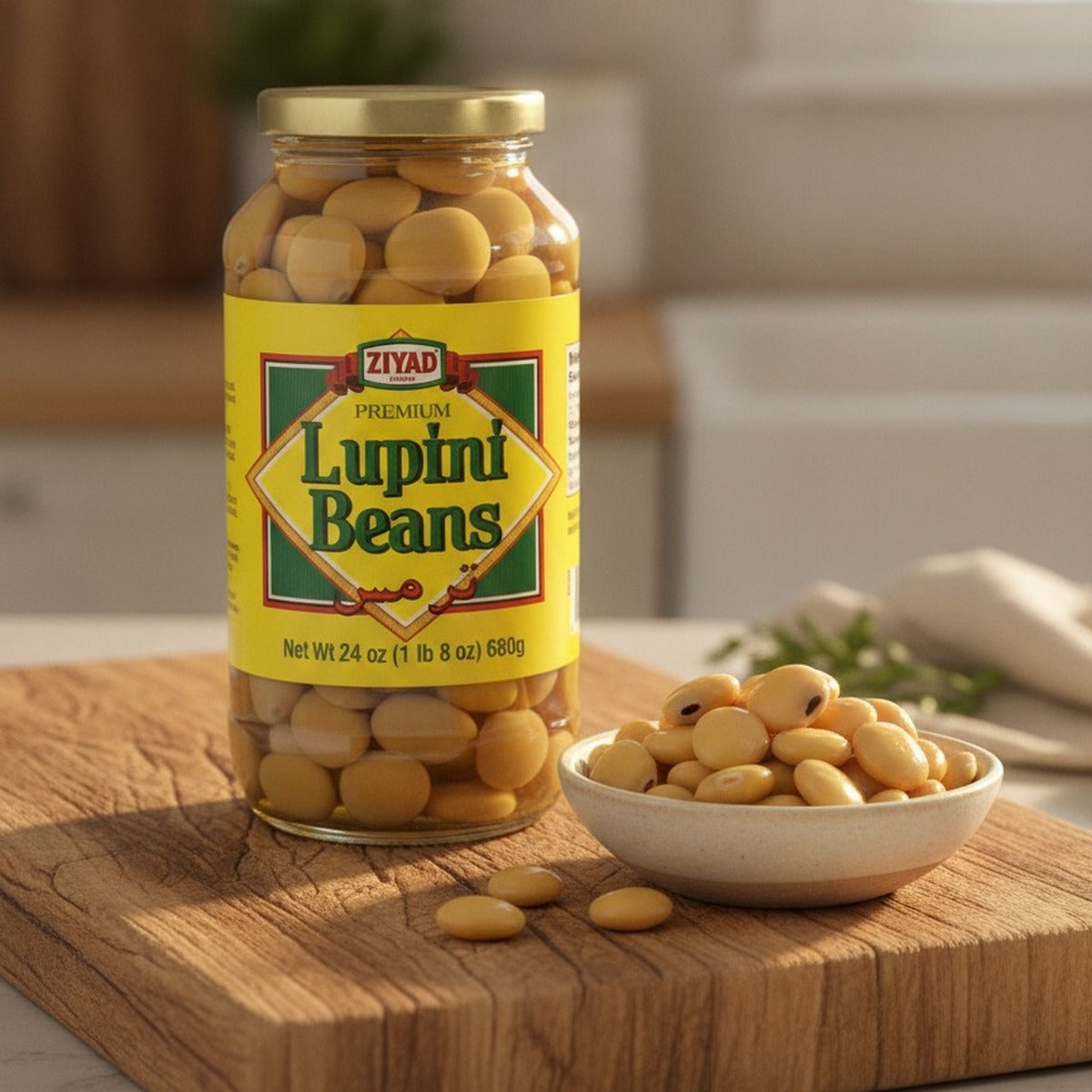 Ziyad Lupini Beans Turmous 24oz — lifestyle 1