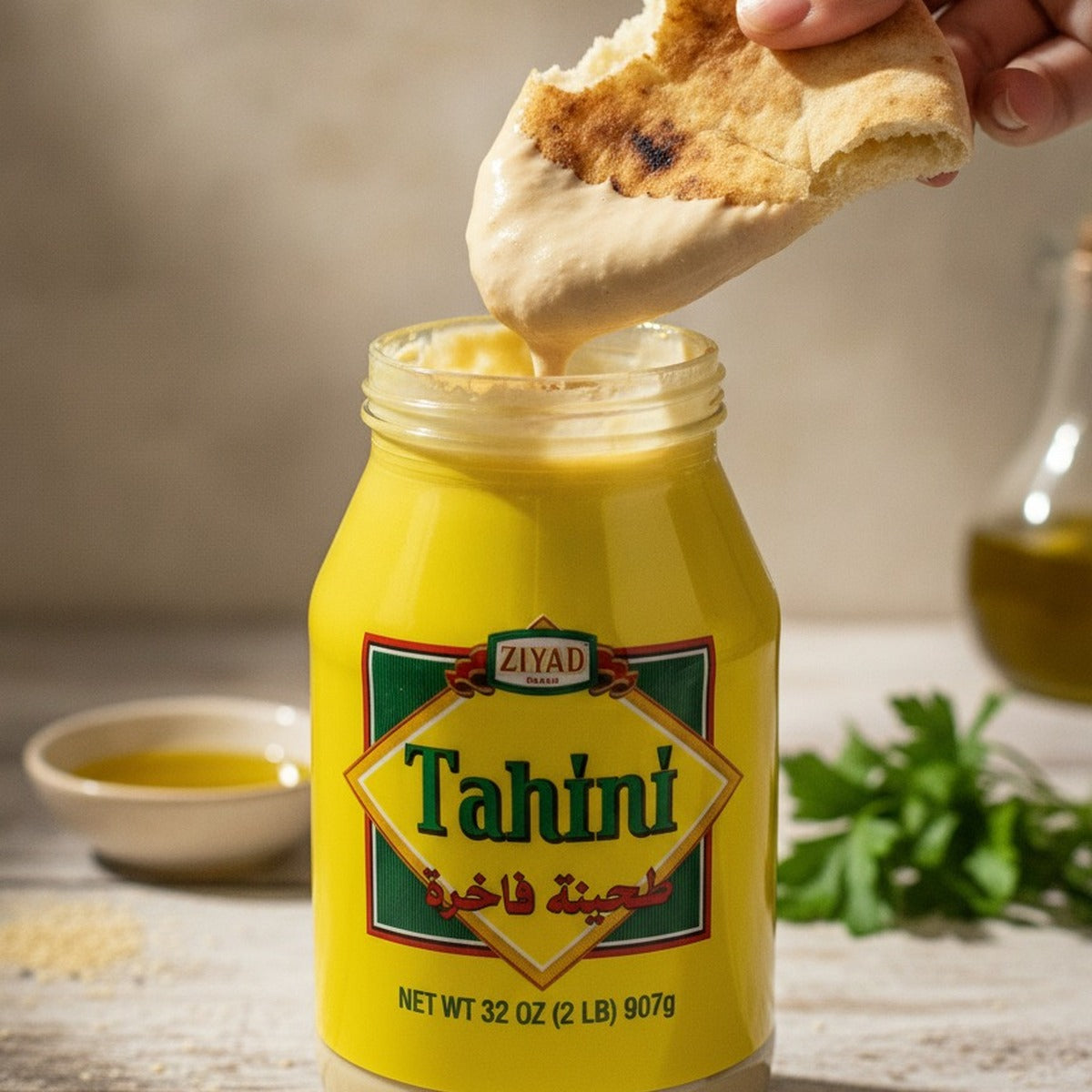 Ziyad Tahini 32oz — lifestyle 2