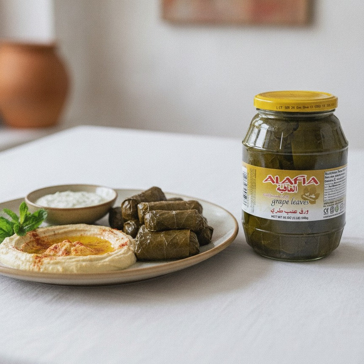Al Afia Grape Leaves 32 oz — lifestyle 2