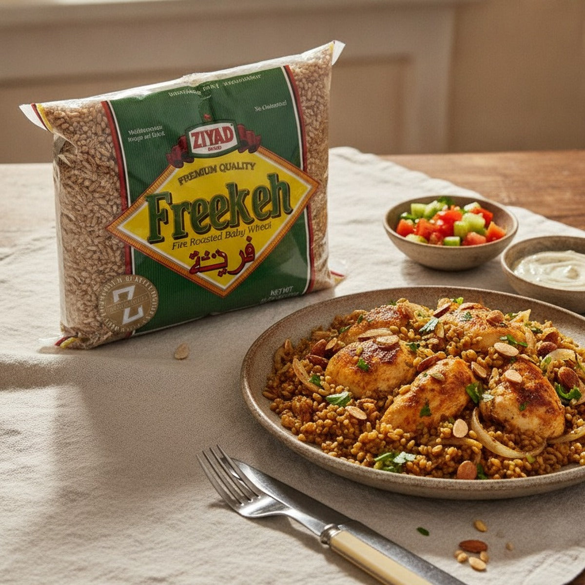 Ziyad Freekeh 12 oz Wheat — lifestyle 2
