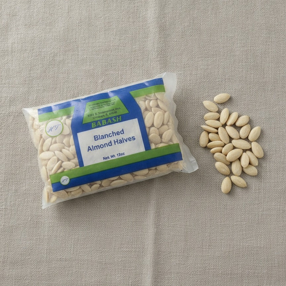 Babash Sliced Almonds Split  12oz (update pic) — lifestyle 2