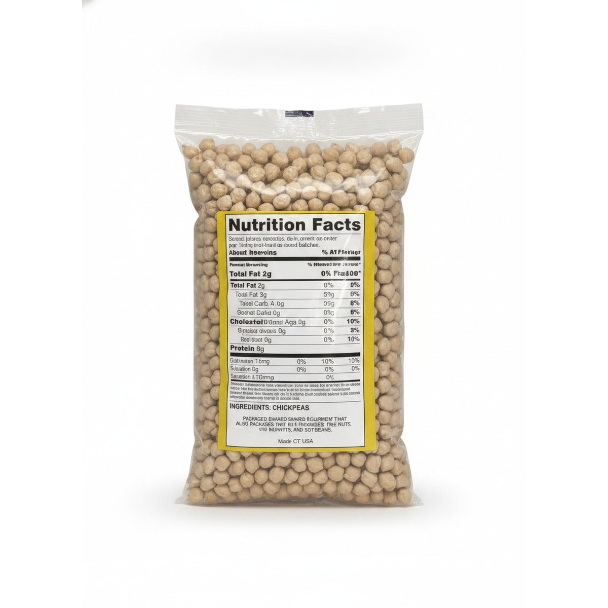 Ziyad Dry Chick Peas 32oz — back view