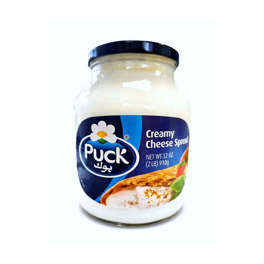 Puck creamy cheese spread 32 oz glass jar