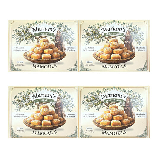 Mariam's Homemade Mamouls 48ct — 4 boxes of 12 pieces