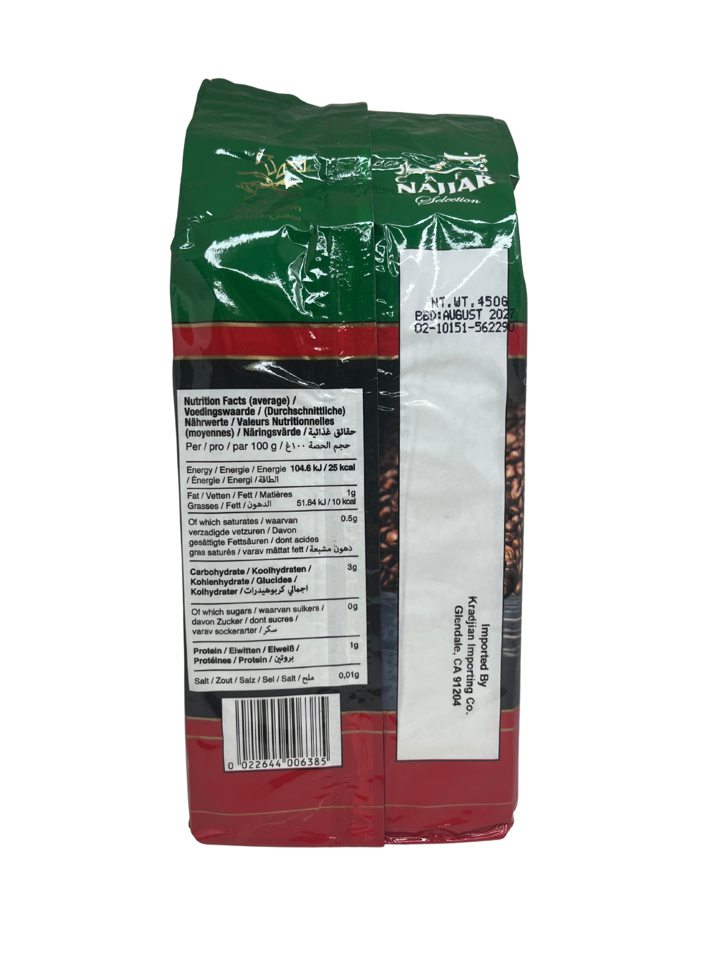 Najjar Premium Arabic Coffee with Cardamom 15.87oz