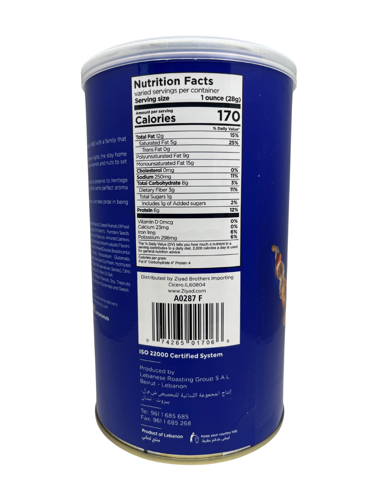 Castania Mixed Nuts 16oz