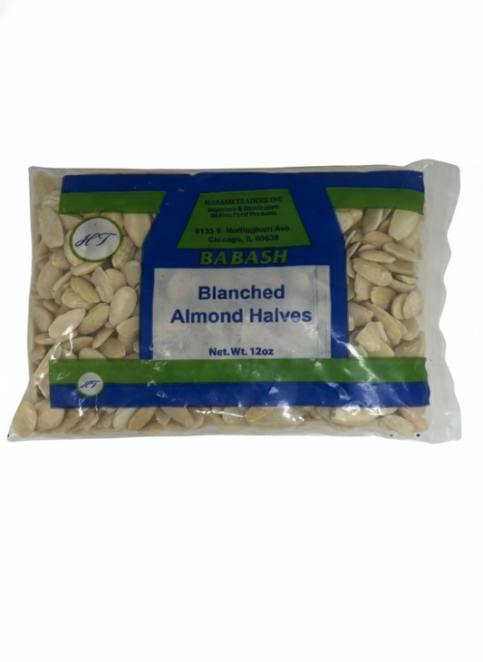 Babash Sliced Almond Halves 12oz