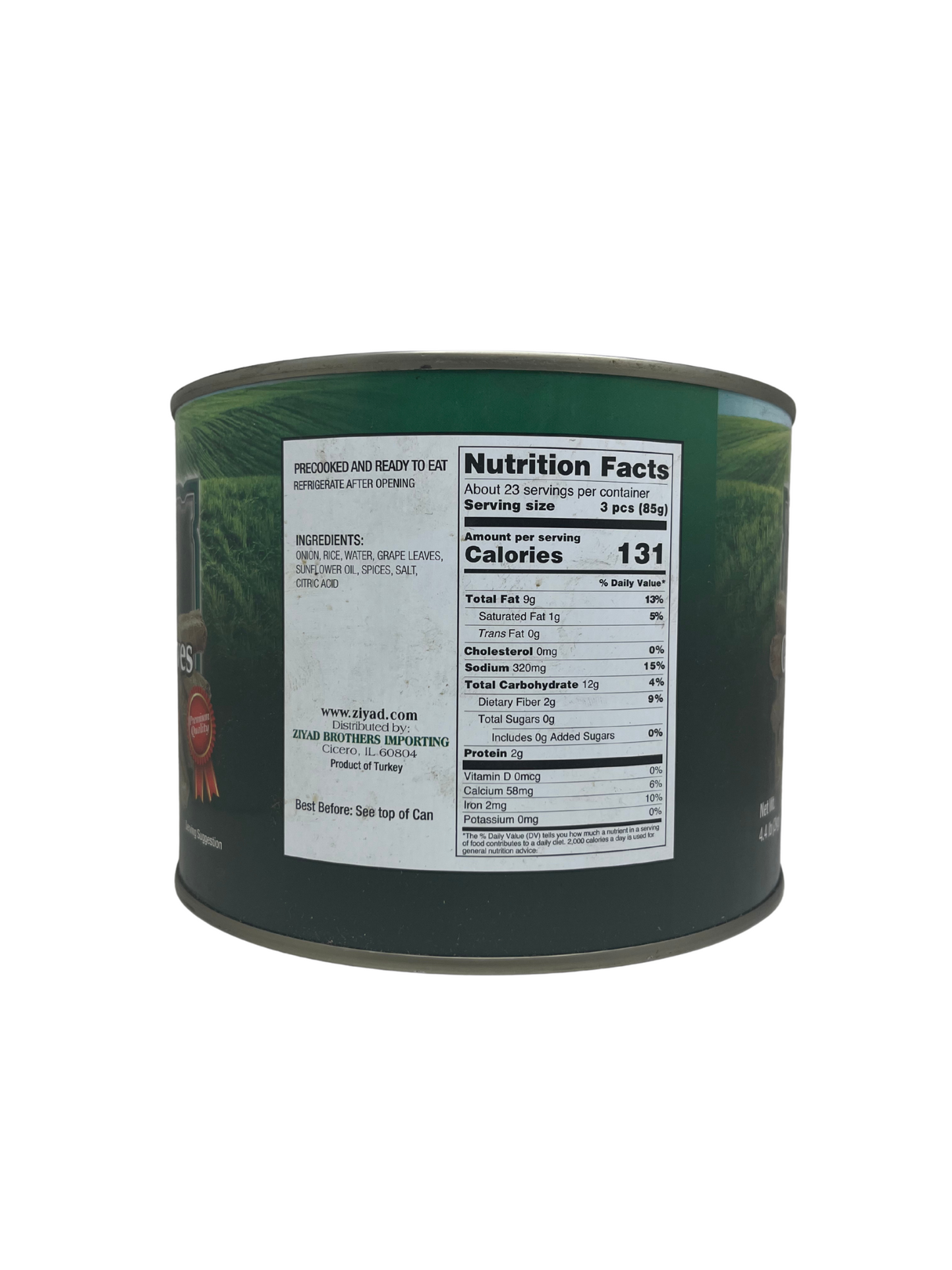 Sultán Stuffed Grape Leaves 4.4lbs